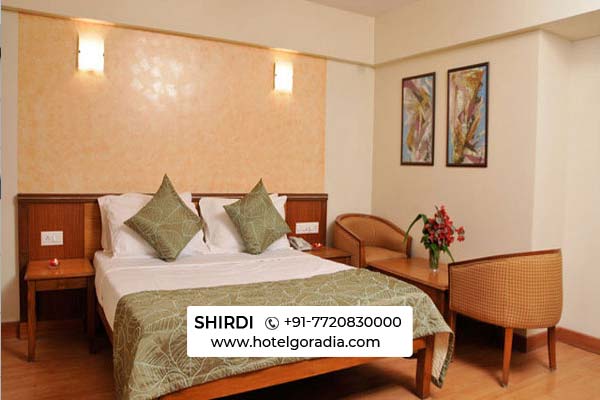 AC Executive Room, Hotel Goradia Shirdi - Budget Hotels in Shirdi